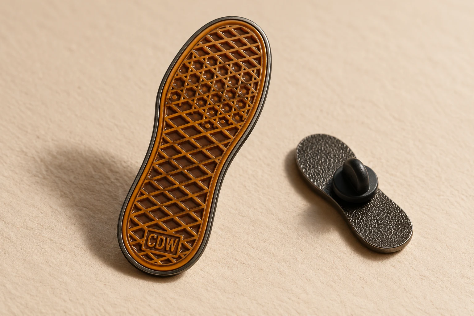 Mockup de pin: Suela Waffle